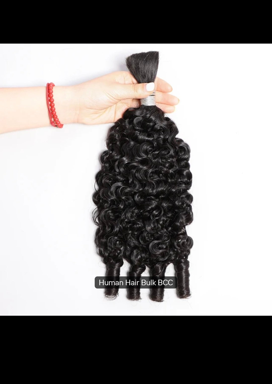 Human Hair Bulk P427 – Highlighted Deep Wave